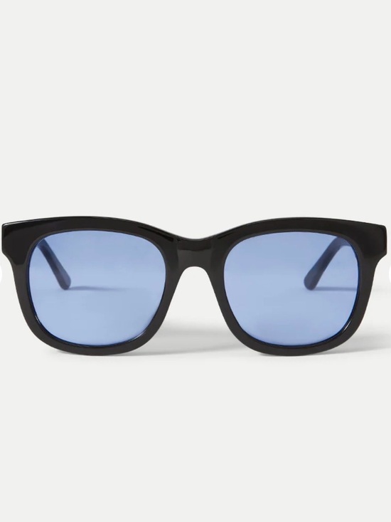 Veronica Beard Accessories - Veronica Beard NWT Jane Sunglasses Black Frames Blue Lenses Selima Optique $298